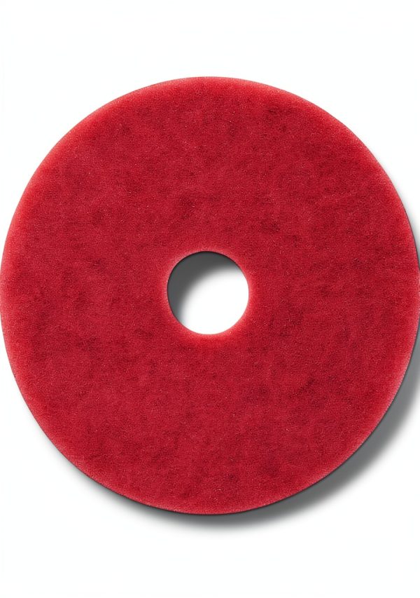 Boardwalk 4013RED Standard Floor Pads 13in Red 5 Pack Commercial-0