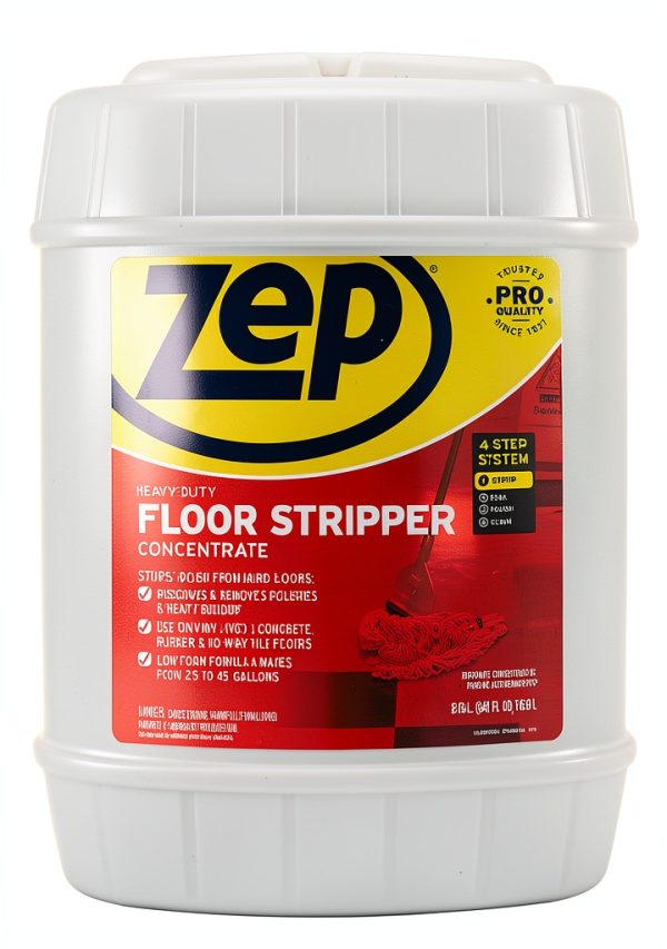 Zep Heavy-Duty Floor Stripper Concentrate 5 Gallon – Ammonia Free-0