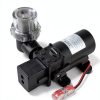 DC 12V Diaphragm Pump, Self-Priming Pump with Filter Quick Connection Terminal, 1.2 GPM 100 PSI Pressure Switch Adjustable Spray Pump, Suitable for RV Camping Shower Garden-1